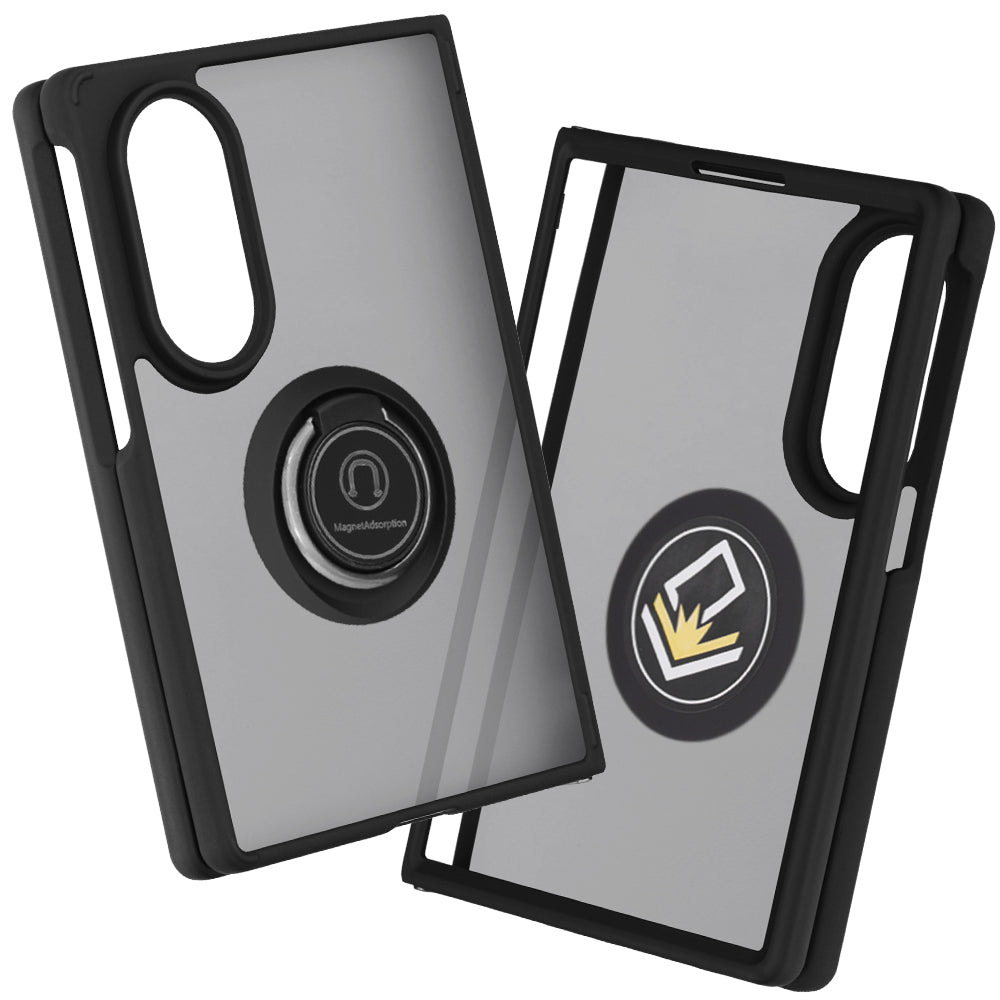 Coque pour Samsung Galaxy Z Fold8 F976, Techsuit, Glinth, Noire