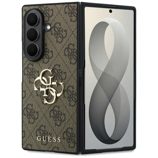Coque pour Samsung Galaxy Z Fold8 Ultra F976, Guess, 4G Big Logo, Marron