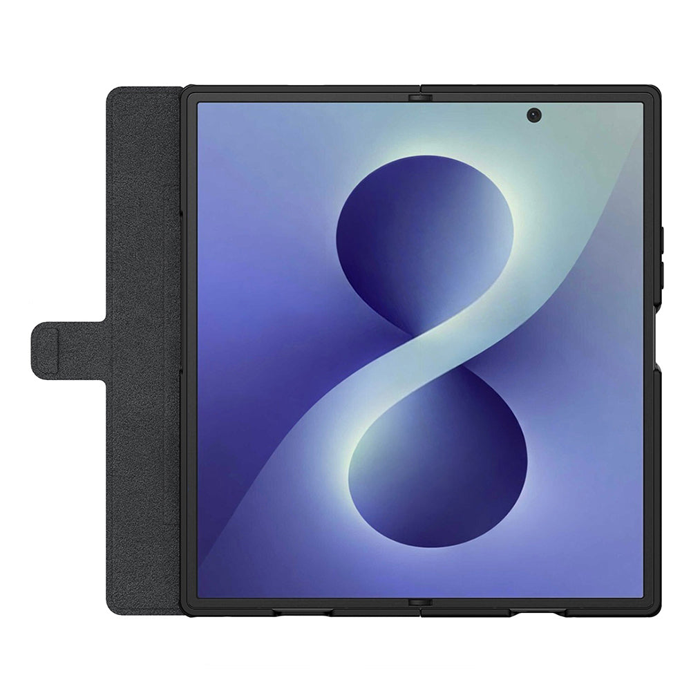 Coque pour Samsung Galaxy Z Fold8 Ultra F976, Nillkin, Qin Prop, noire