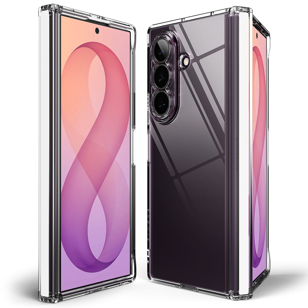 Coque pour Samsung Galaxy Z Fold8 Ultra F976, Ringke, Fusion Flap, Transparente