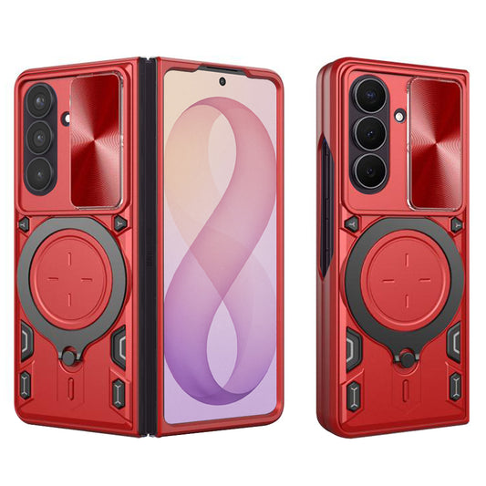 Coque pour Samsung Galaxy Z Fold8 Ultra F976 / Z Fold7 F966, Techsuit, CamGuard Pro, Rouge