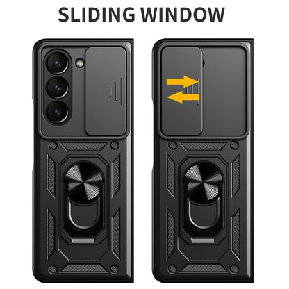 Case for Samsung Galaxy Z Fold8 Ultra F976 / Z Fold7 F966, Techsuit, CamShield, Black