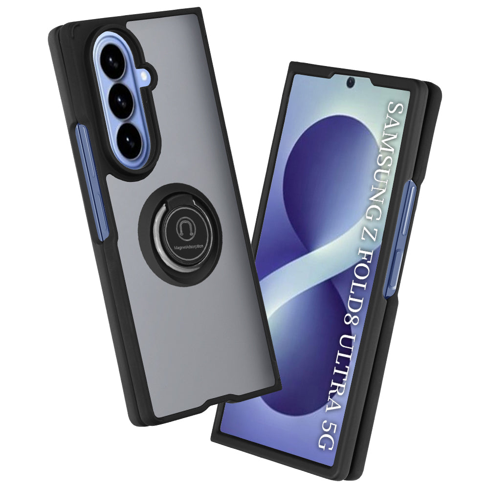 Coque pour Samsung Galaxy Z Fold8 Ultra F971, Techsuit, Glinth, Noire