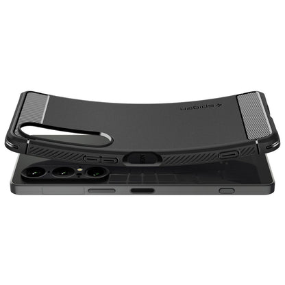 Étui pour Sony Xperia 1 VII, Spigen, Rugged Armor, Noir Mat