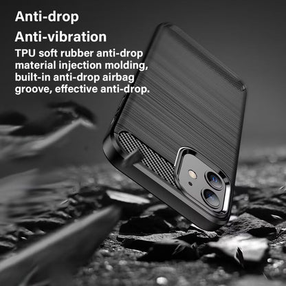 Coque pour Sony Xperia 1 VIII, Techsuit, Carbone, Noire
