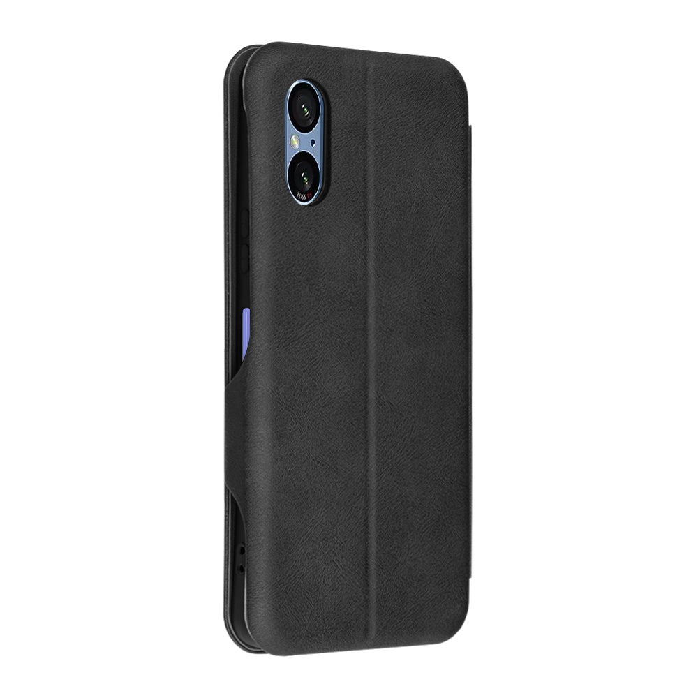 Case for Sony Xperia 5 VI, Techsuit, Safe Wallet Plus, Black