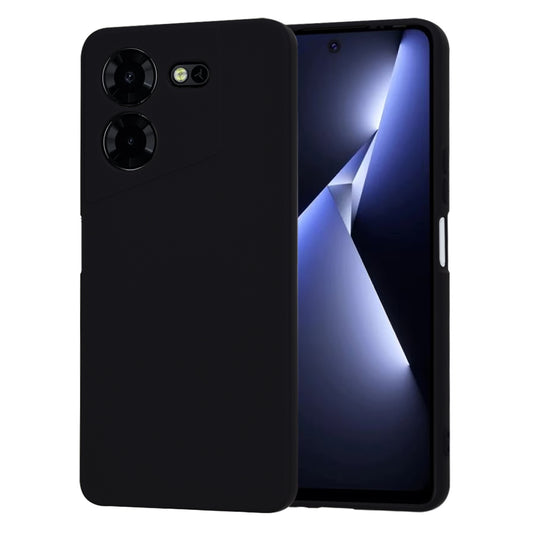 Coque pour Tecno Pova 5 Pro, Techsuit, SoftFlex, Noire