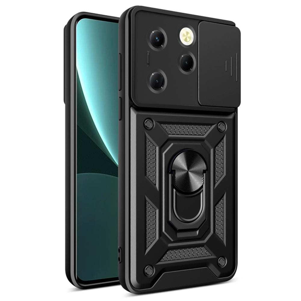 Coque pour Tecno Spark 20 Pro / Infinix Hot 40 / Hot 40 Pro, Techsuit, CamShield, Noire