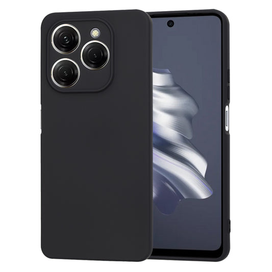 Coque pour Tecno Spark 20 Pro, Techsuit, SoftFlex, Noire