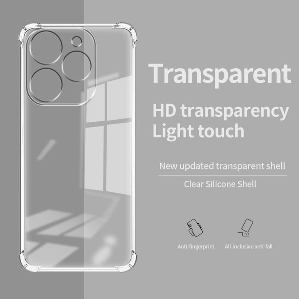 Coque pour Tecno Spark Go 2024 / Spark 20C, Techsuit, Antichoc Claire, Transparente