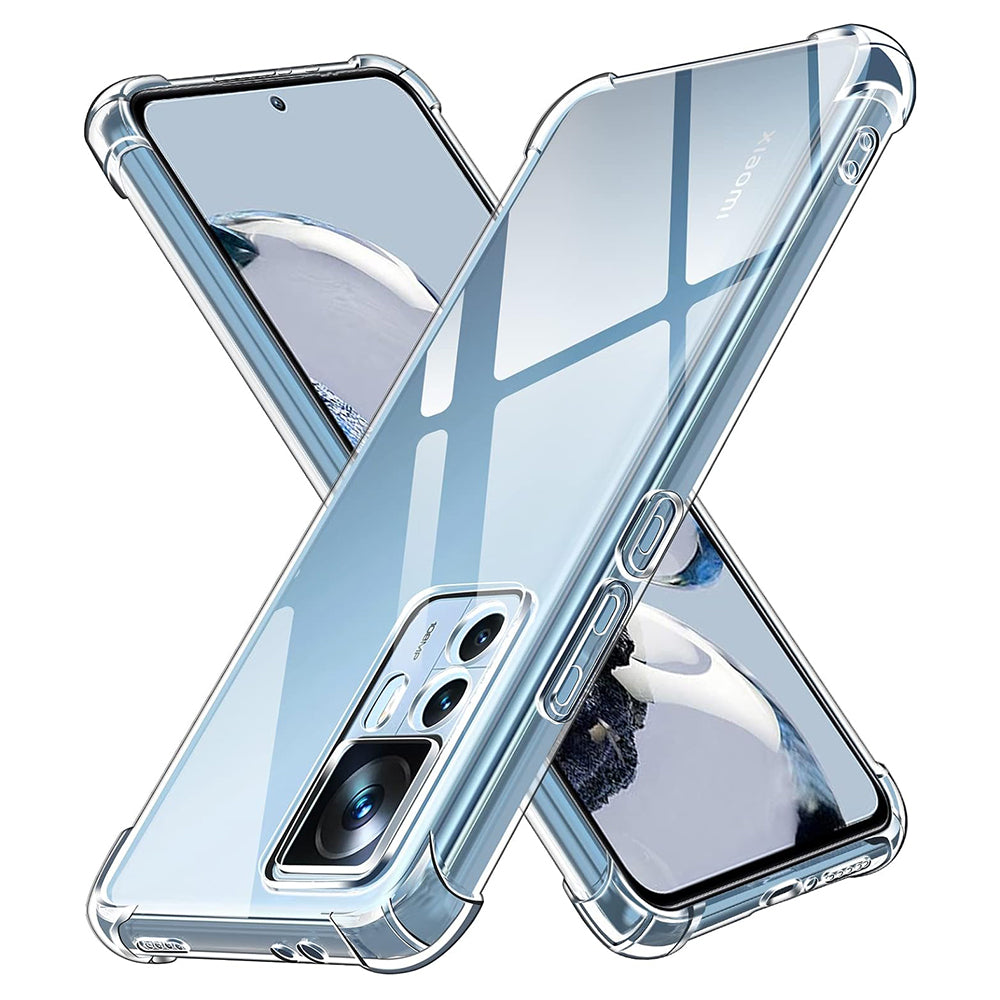 Coque pour Xiaomi 12T / 12T Pro, Techsuit, Anti-choc Claire, Transparente