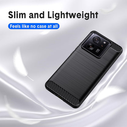 Coque pour Xiaomi 13T Pro / 13T, Techsuit, Carbone, Noire