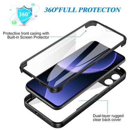 Coque pour Xiaomi 13T Pro / 13T, Techsuit, ColorVerse 360, Noire