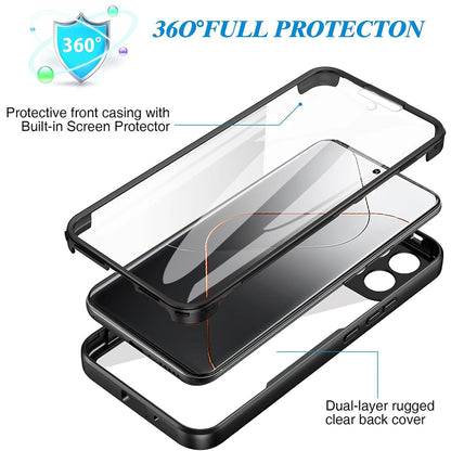 Case for Xiaomi 14, Techsuit, ColorVerse 360, Purple