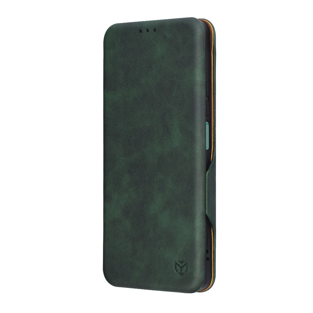 Coque pour Xiaomi 14, Techsuit, Safe Wallet Plus, Vert