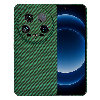 Coque pour Xiaomi 14 Ultra, Techsuit, Carbonite FiberShell, Vert