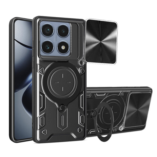 Coque pour Xiaomi 14T Pro, Techsuit, CamGuard Pro, Noire