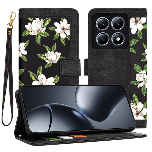 Coque pour Xiaomi 14T Pro, Techsuit, FlipCraft, Noire