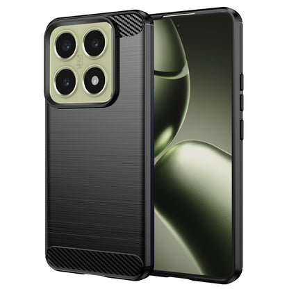 Coque pour Xiaomi 14T, Techsuit, Carbone, Noire