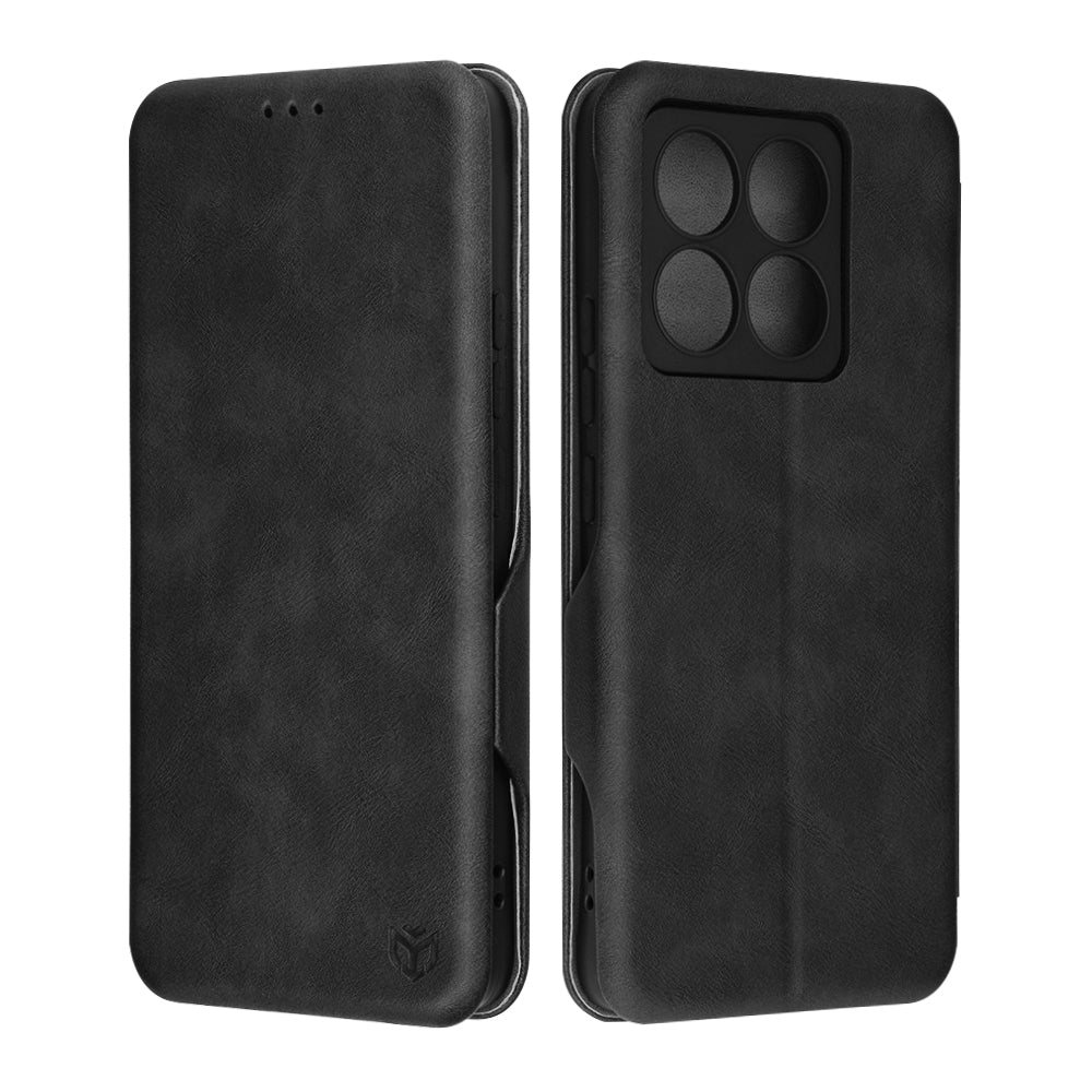 Étui pour Xiaomi 14T, Techsuit, Safe Wallet Plus, Noir