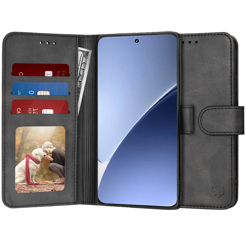 Coque pour Xiaomi 15 Pro, Techsuit, Diary Book, Noire