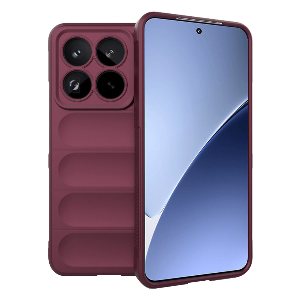 Case for Xiaomi 15 Pro, Techsuit, Magic Shield, Burgundy
