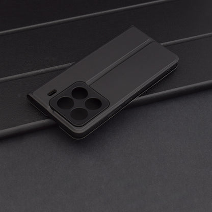 Coque pour Xiaomi 15 Pro, Techsuit, Magskin Book, Noire