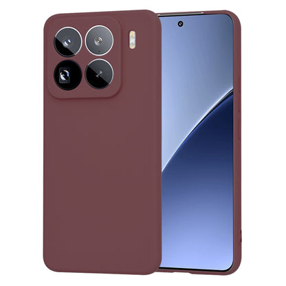 Coque pour Xiaomi 15 Pro, Techsuit, SoftFlex, Bordeaux