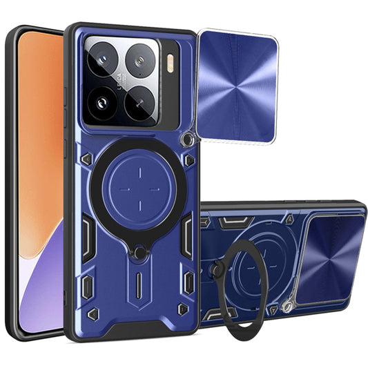 Coque pour Xiaomi 15, Techsuit, CamGuard Pro, Bleue