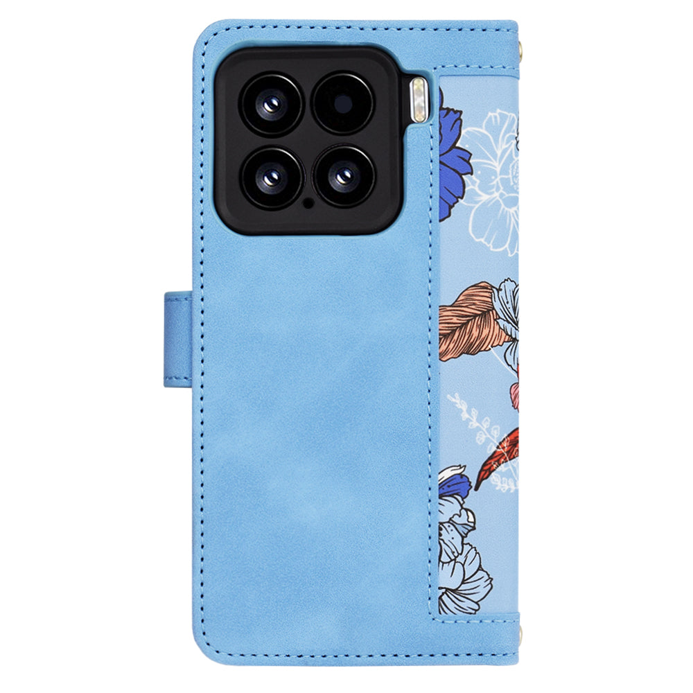 Coque pour Xiaomi 15, Techsuit, FlipCraft, Bleu