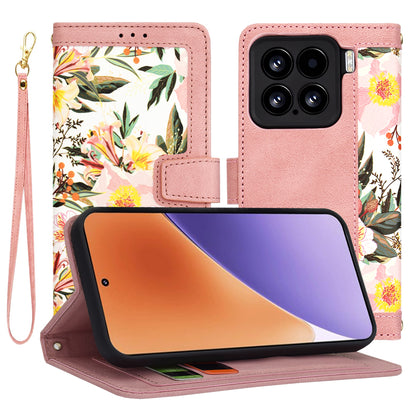 Coque pour Xiaomi 15, Techsuit, FlipCraft, Rose