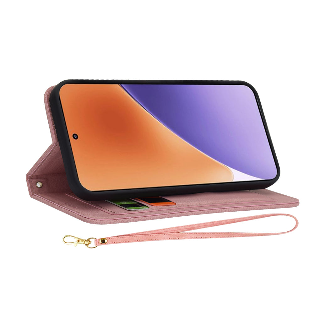 Coque pour Xiaomi 15, Techsuit, FlipCraft, Rose