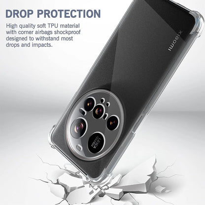 Coque pour Xiaomi 15 Ultra, Techsuit, Anti-choc Claire, Transparente