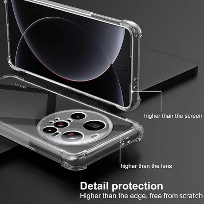 Coque pour Xiaomi 15 Ultra, Techsuit, Anti-choc Claire, Transparente
