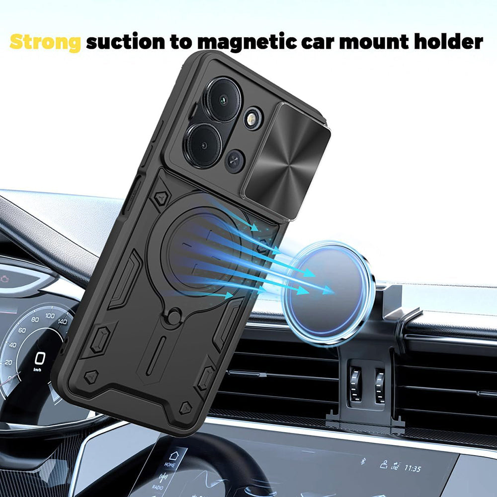 Coque pour Xiaomi 15T Pro, Techsuit, CamGuard Pro, Noire