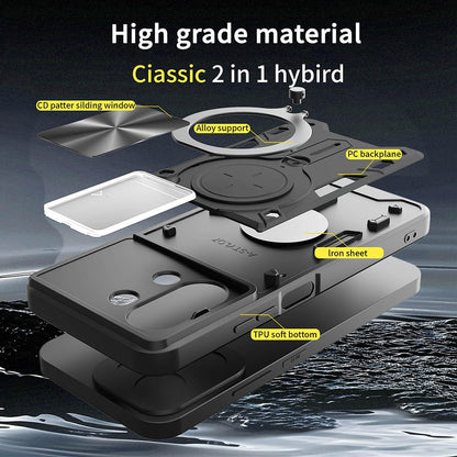 Coque pour Xiaomi 15T Pro, Techsuit, CamGuard Pro, Noire