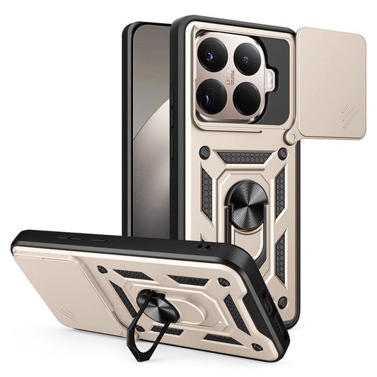 Étui pour Xiaomi 15T Pro, Techsuit, CamShield, Doré