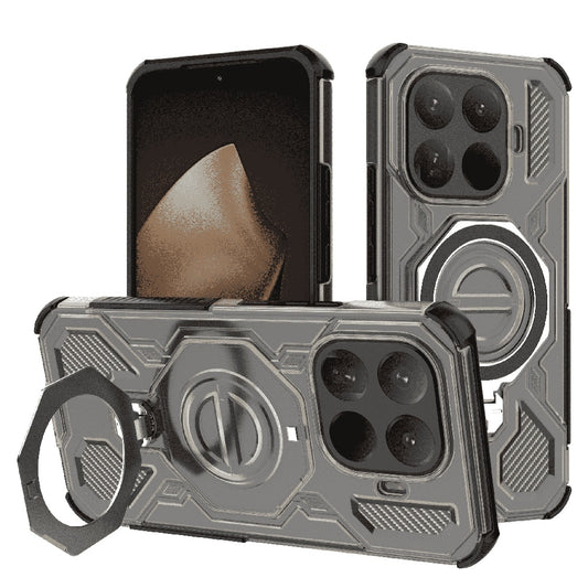 Étui pour Xiaomi 15T Pro, Techsuit, Carbon Shield Pro, Noir Clair