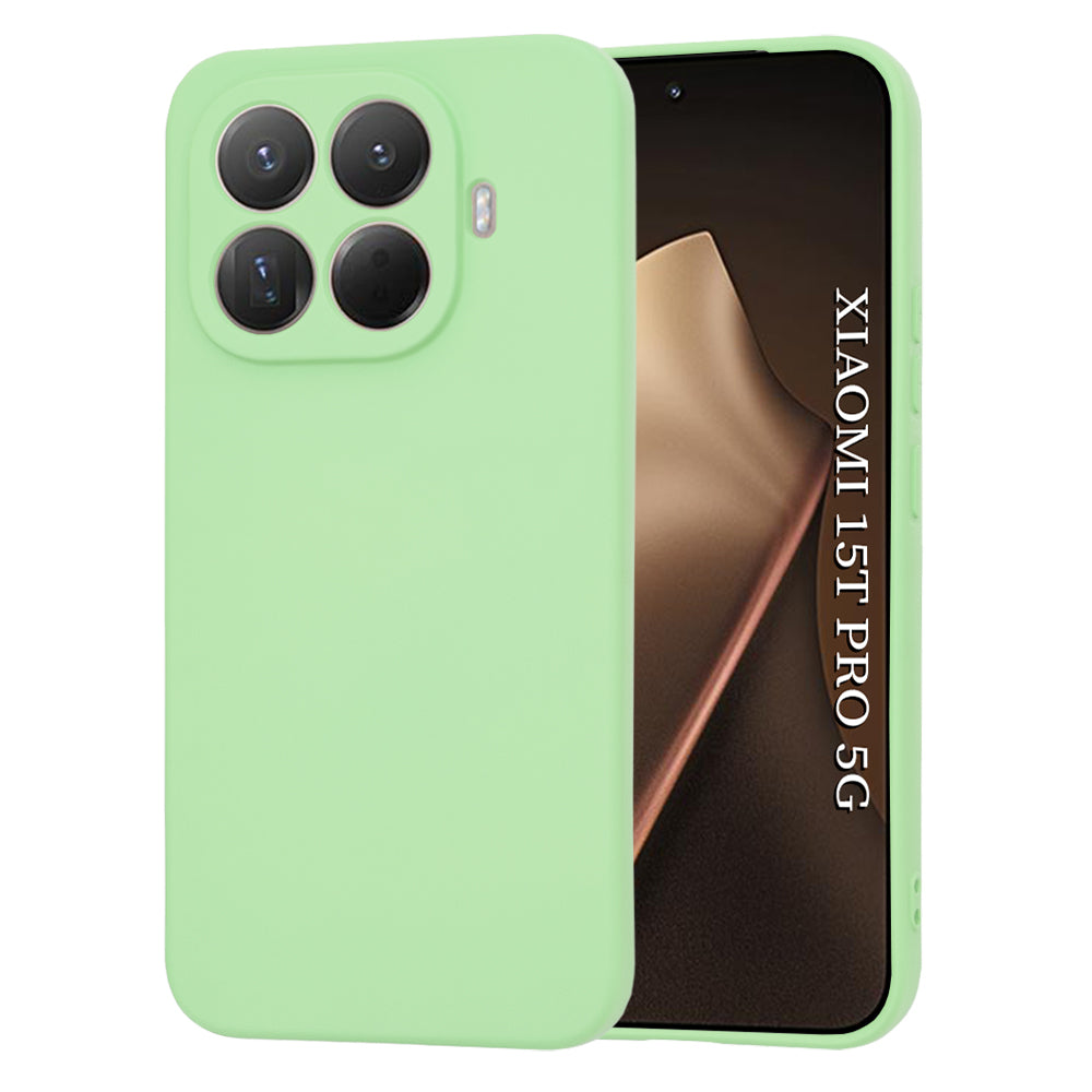 Étui pour Xiaomi 15T Pro, Techsuit, SoftFlex, Vert Clair