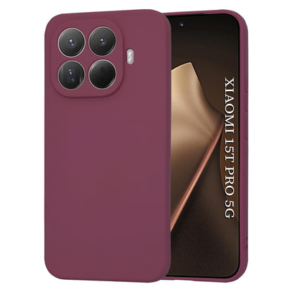Étui pour Xiaomi 15T Pro, Techsuit, SoftFlex, Cerise