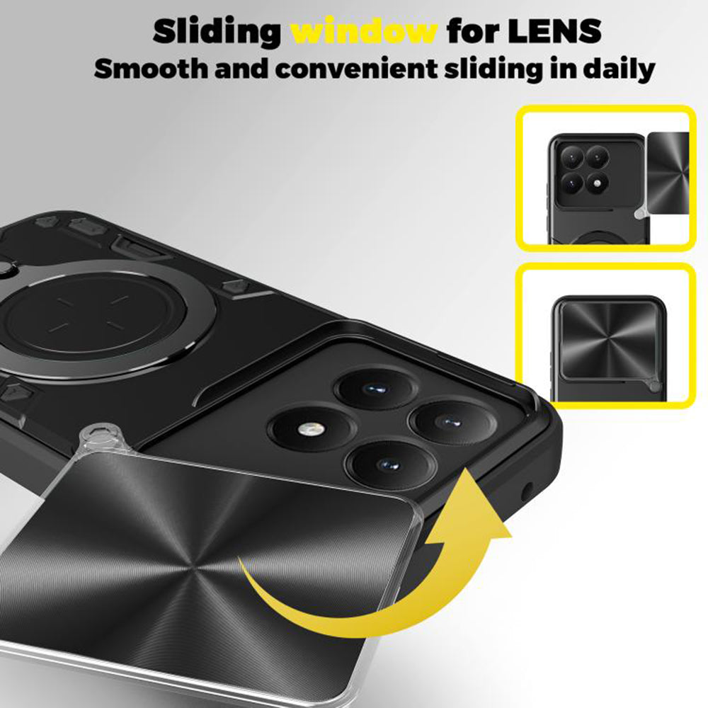 Étui pour Xiaomi 15T, Techsuit, CamGuard Pro, Bleu