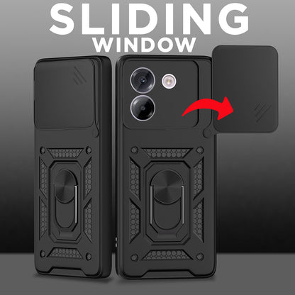 Housse pour Xiaomi 15T, Techsuit, CamShield, Noire