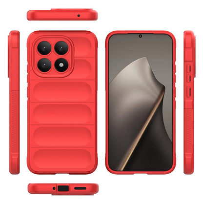 Étui pour Xiaomi 15T, Techsuit, Magic Shield, Rouge