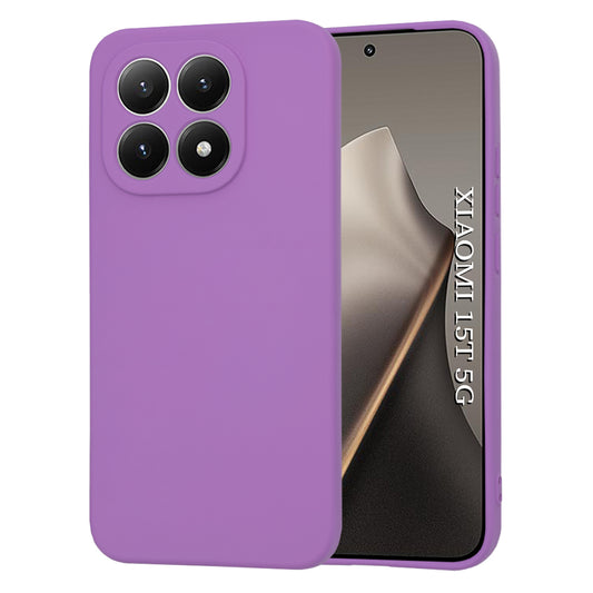 Étui pour Xiaomi 15T, Techsuit, SoftFlex, Mauve