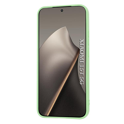 Étui pour Xiaomi 15T, Techsuit, SoftFlex, Vert Clair