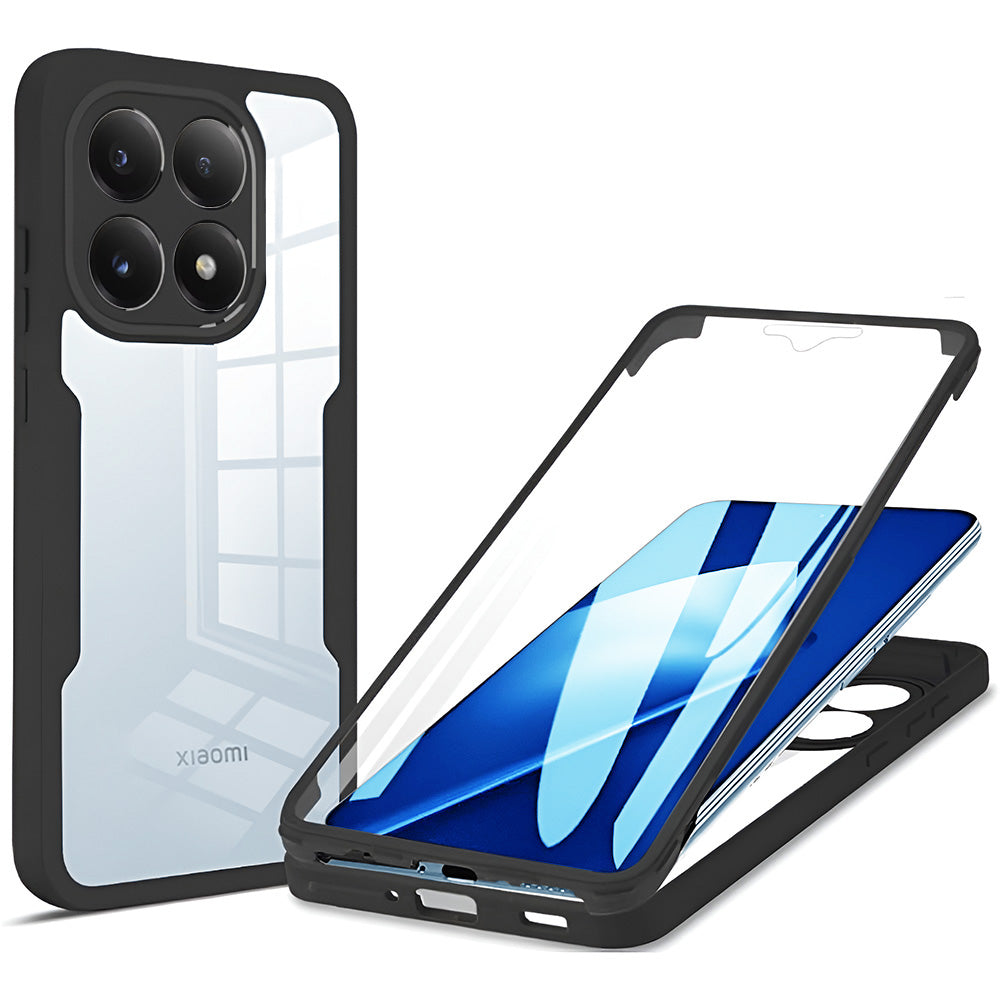 Étui pour Xiaomi 17, Techsuit, ColorVerse 360, Noir