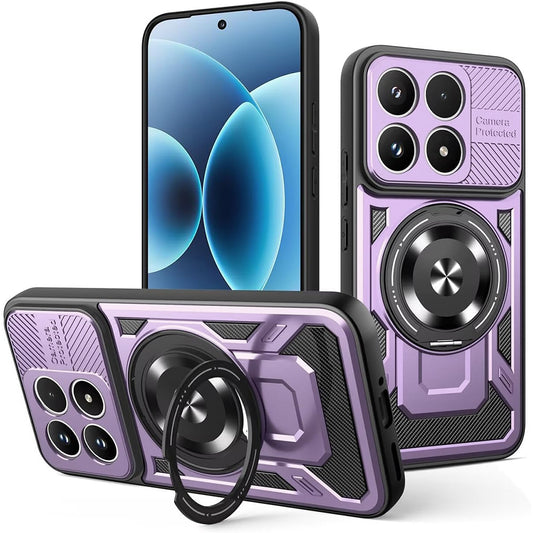 Coque pour Xiaomi 17, Techsuit, RuggedCam, Violet