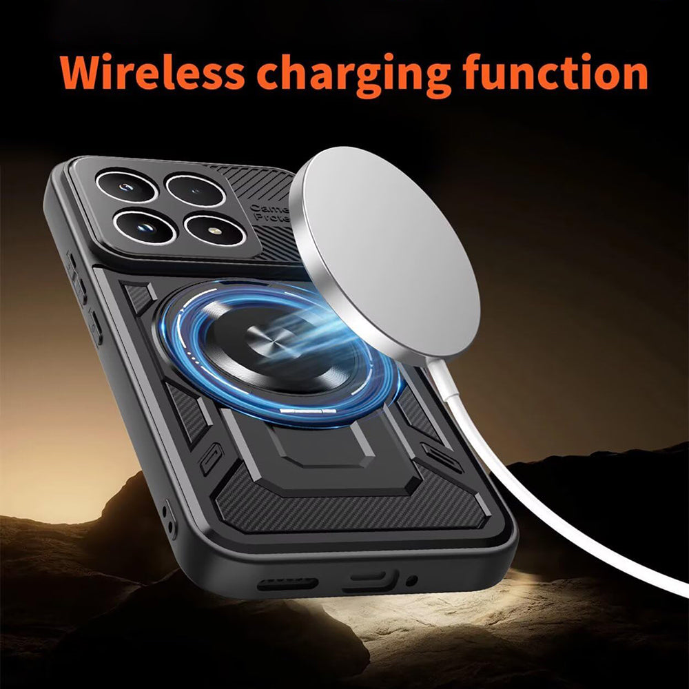 Coque pour Xiaomi 17, Techsuit, RuggedCam, Noire