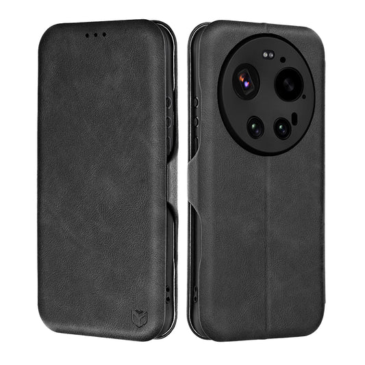 Coque pour Xiaomi 17 Ultra, Techsuit, Safe Wallet Plus, Noire