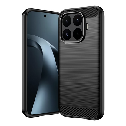 Coque pour Xiaomi 17T, OEM, Carbon Black, Noire